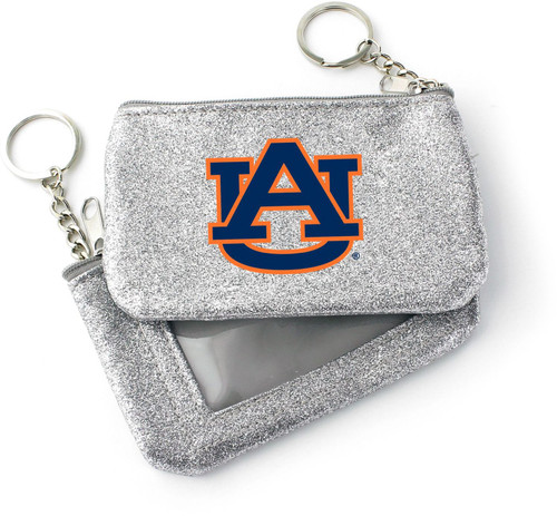 AUBURN (SILVER) SPARKLE COIN PURSE (OC)