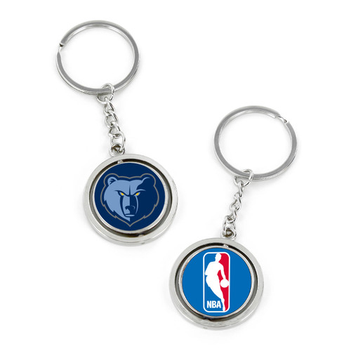 GRIZZLIES SPINNING KEYCHAIN (DNO)