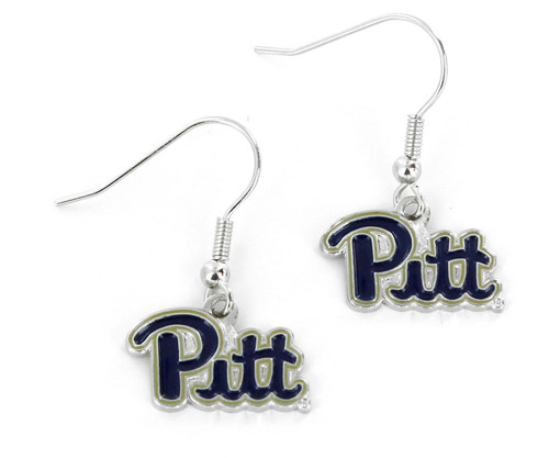 PITTSBURGH COLLEGE DANGLER EARRINGS