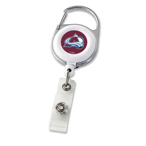 COLORADO AVALANCHE DELUXE CLIP BADGE REEL