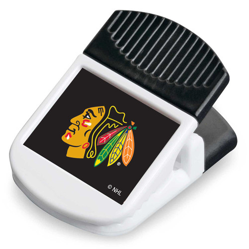 CHICAGO BLACKHAWKS MAGNETIC RECTANGULAR CHIP CLIP