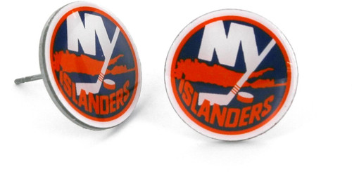 NEW YORK ISLANDERS TEAM POST EARRINGS