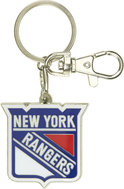 NEW YORK RANGERS NY TEAM LOGO HEAVYWEIGHT KEYCHAIN