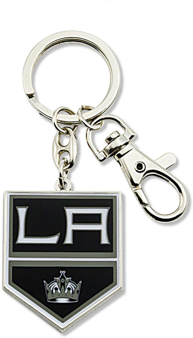 LOS ANGELES KINGS LA TEAM LOGO HEAVYWEIGHT KEYCHAIN