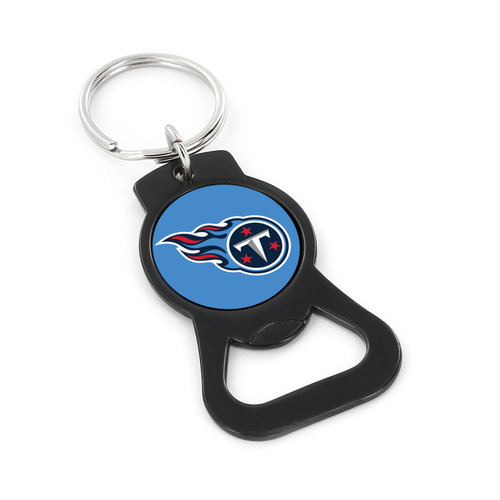 TENNESSEE TITANS (BLACK) BOTTLE OPENER KEYCHAIN