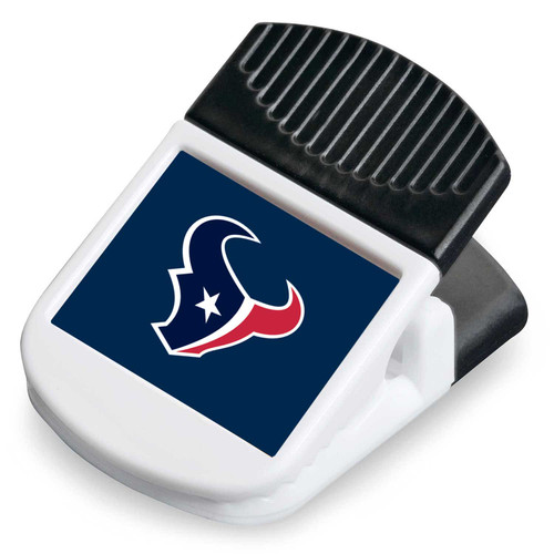 HOUSTON TEXANS PLASTIC MAGNET CLIP