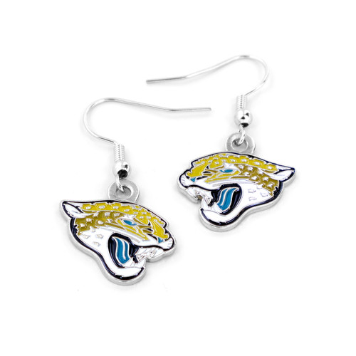JACKSONVILLE JAGUARS LOGO DANGLER EARRINGS