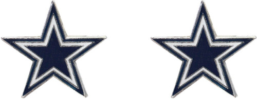 DALLAS COWBOYS LOGO POST EARRINGS