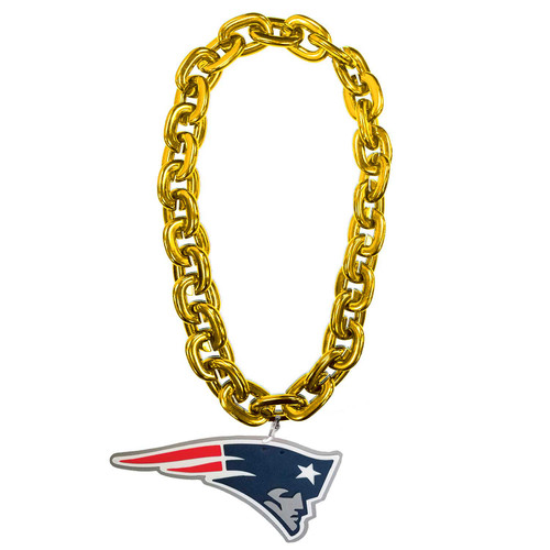 NEW ENGLAND PATRIOTS (GOLD) FAN CHAIN