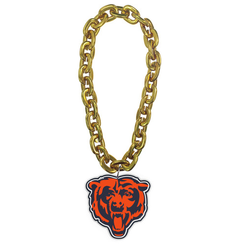 CHICAGO BEARS HEAD (GOLD) FAN CHAIN