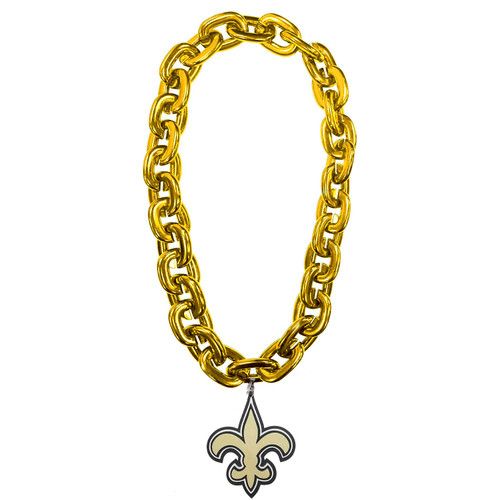 NEW ORLEANS SAINTS (GOLD) FAN CHAIN