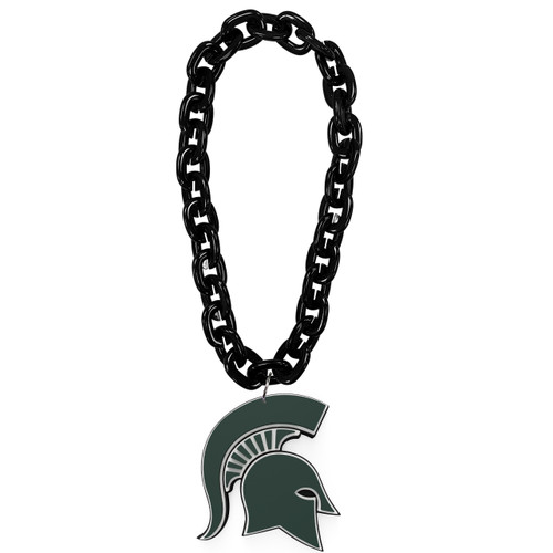 MICHIGAN STATE (BLACK) FAN CHAIN (CO)