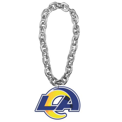 LOS ANGELES RAMS LA LOGO (SILVER) FAN CHAIN