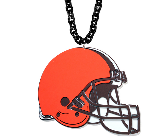 CLEVELAND BROWNS (BLACK) SUPER FAN CHAIN