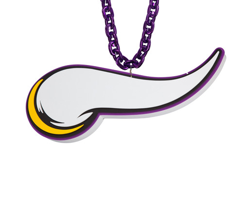 MINNESOTA VIKINGS (PURPLE) HORN SUPER FAN CHAIN