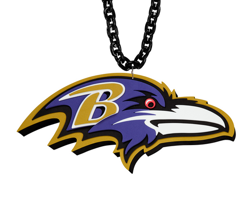 BALTIMORE RAVENS (BLACK) SUPER FAN CHAIN