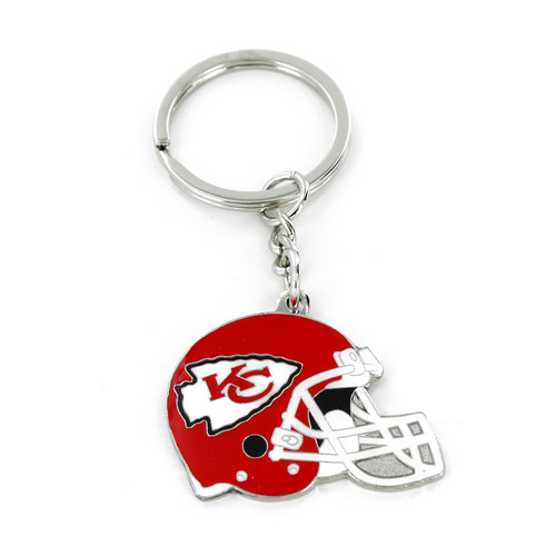 KANSAS CITY CHIEFS HELMET KEYCHAIN