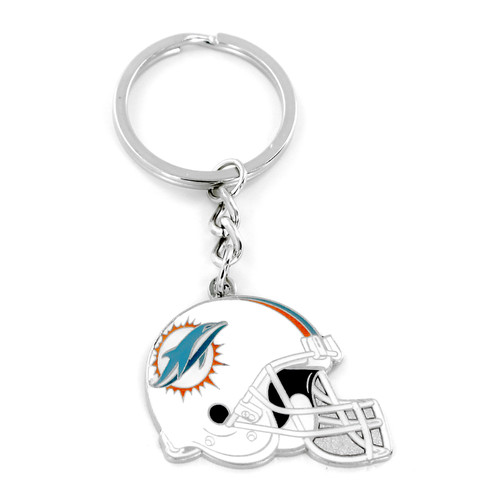 MIAMI DOLPHINS HELMET KEYCHAIN