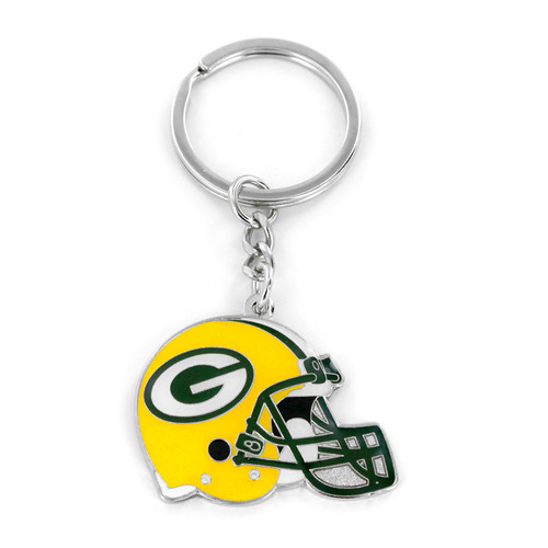 GREEN BAY PACKERS HELMET KEYCHAIN