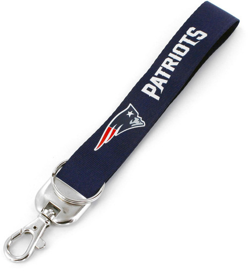 NEW ENGLAND PATRIOTS DELUXE WRISTLET KEYCHAIN