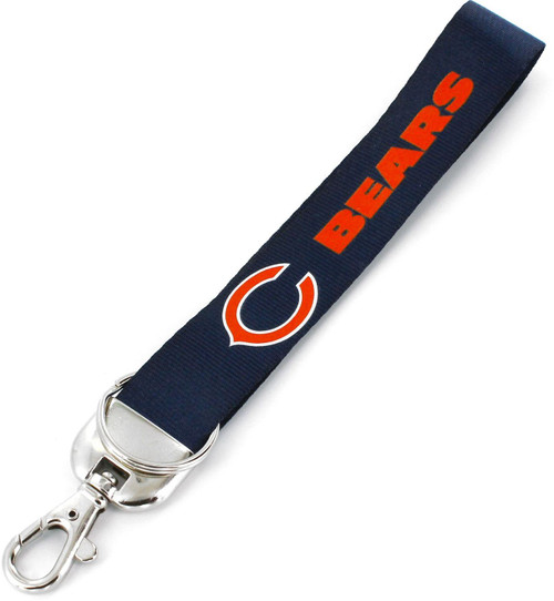 CHICAGO BEARS DELUXE WRISTLET KEYCHAIN