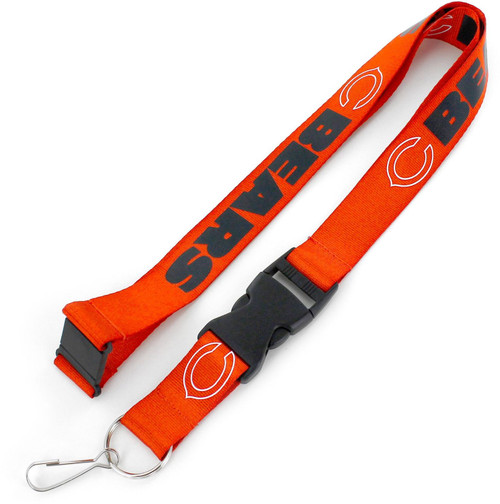 CHICAGO BEARS (ORANGE) TEAM LANYARD