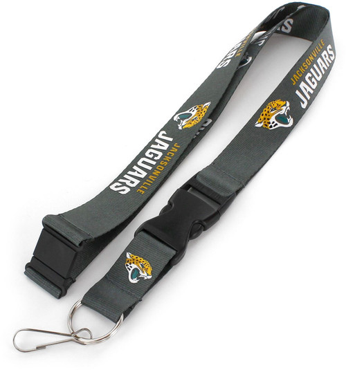 JACKSONVILLE JAGUARS (CHARCOAL) TEAM LANYARD