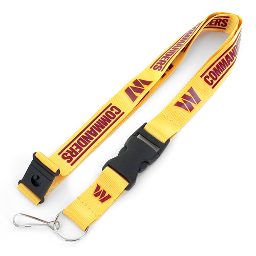 WASHINGTON COMMANDERS (YELLOW) TEAM LANYARD