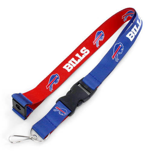 BUFFALO BILLS (BLUE/RED) REVERSIBLE LANYARD