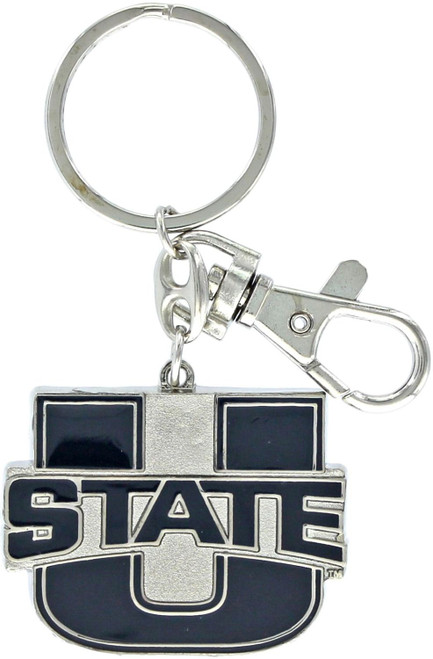 UTAH STATE HEAVYWEIGHT KEYCHAIN