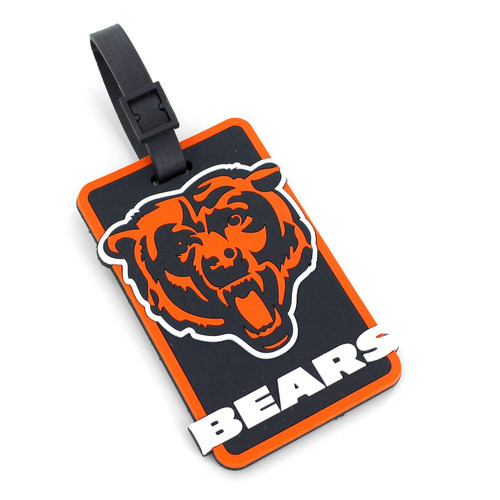 CHICAGO BEARS SOFT BAG TAG