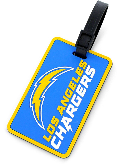 LOS ANGELES CHARGERS SOFT BAG TAG