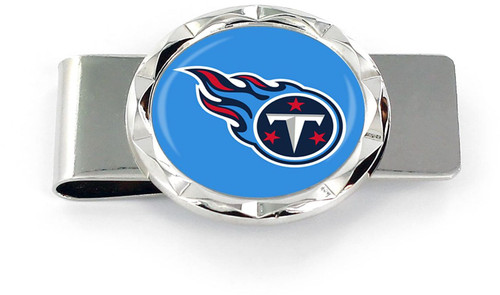 TENNESSEE TITANS DIAMOND CUT MONEY CLIP