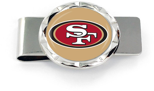 SAN FRANCISCO 49ERS DIAMOND CUT MONEY CLIP