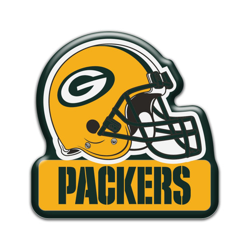 GREEN BAY PACKERS 3" FOOTBALL HELMET MAGNET