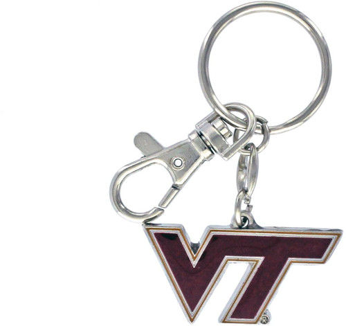 VIRGINIA TECH HEAVYWEIGHT KEYCHAIN