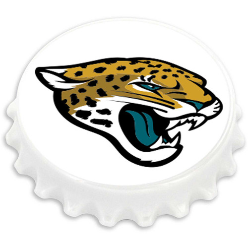 JACKSONVILLE JAGUARS BOTTLE CAP BOTTLE OPENER MAGNET (OC)