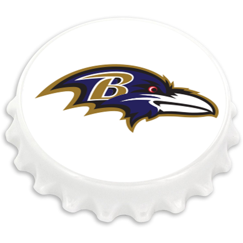 LOS ANGELES RAMS BOTTLE CAP BOTTLE OPENER MAGNET (OC)