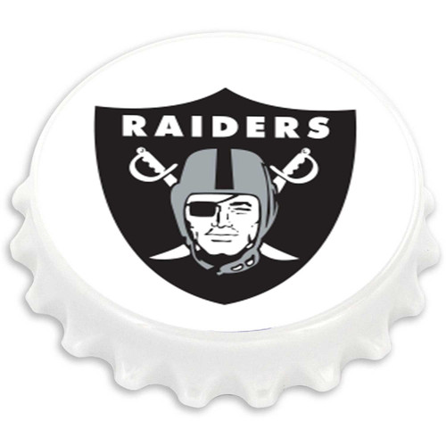 LAS VEGAS RAIDERS BOTTLE CAP BOTTLE OPENER MAGNET (OC)