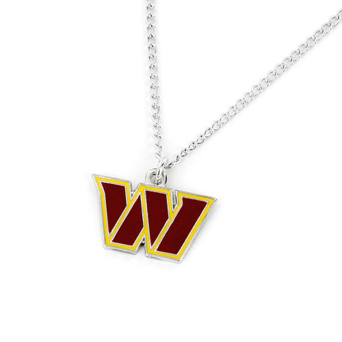 WASHINGTON COMMANDERS LOGO PENDANT