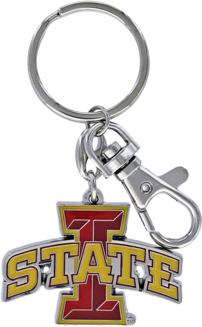 IOWA STATE HEAVYWEIGHT KEYCHAIN