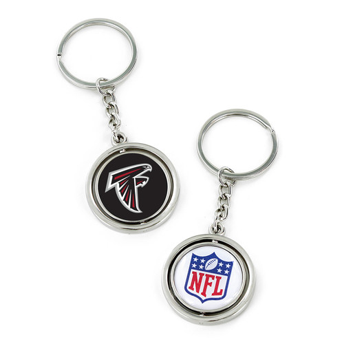 ATLANTA FALCONS SPINNING KEYCHAIN