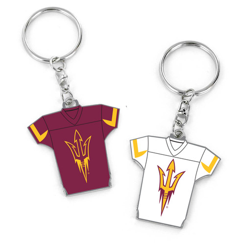 ARIZONA STATE REVERSIBLE HOME/AWAY JERSEY KEYCHAIN