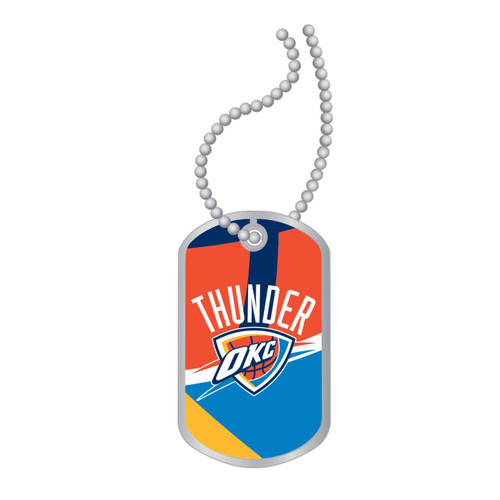 OKLAHOMA CITY THUNDER DYNAMIC DOG TAG