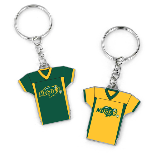 NORTH DAKOTA STATE HOME/AWAY REVERSIBLE JERSEY KEYCHAIN