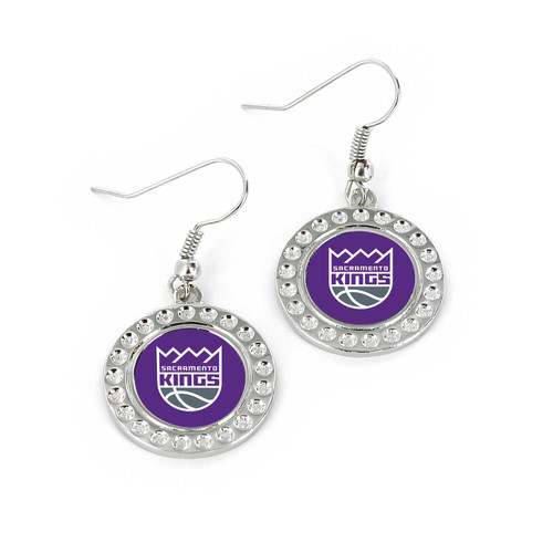 SACRAMENTO KINGS DIMPLE EARRINGS