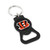 CINCINNATI BENGALS (BLACK) BOTTLE OPENER KEYCHAIN
