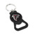 ATLANTA FALCONS (BLACK) BOTTLE OPENER KEYCHAIN
