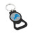 DETROIT LIONS (BLACK) BOTTLE OPENER KEYCHAIN