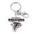ATLANTA FALCONS TEAM LOGO HEAVYWEIGHT KEYCHAIN